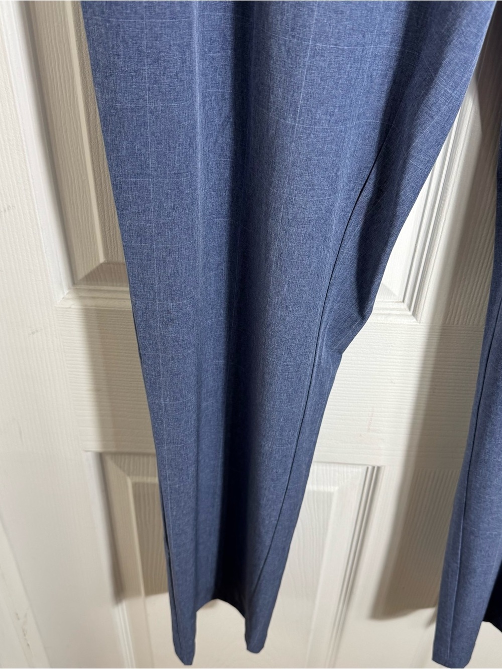 NWT PGA Tour Golf Pants Men’s Size 36 Navy Windowpane Stretch UPF 50 - Picture 6 of 10